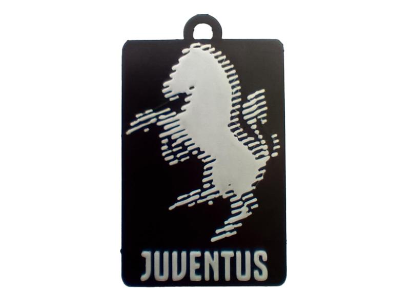 Juventus classic zebra keychain