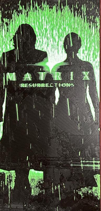 Matrix - HueForge - résurrections