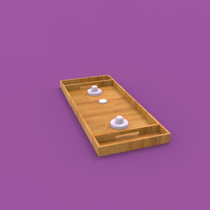 Mini Air Hockey Table