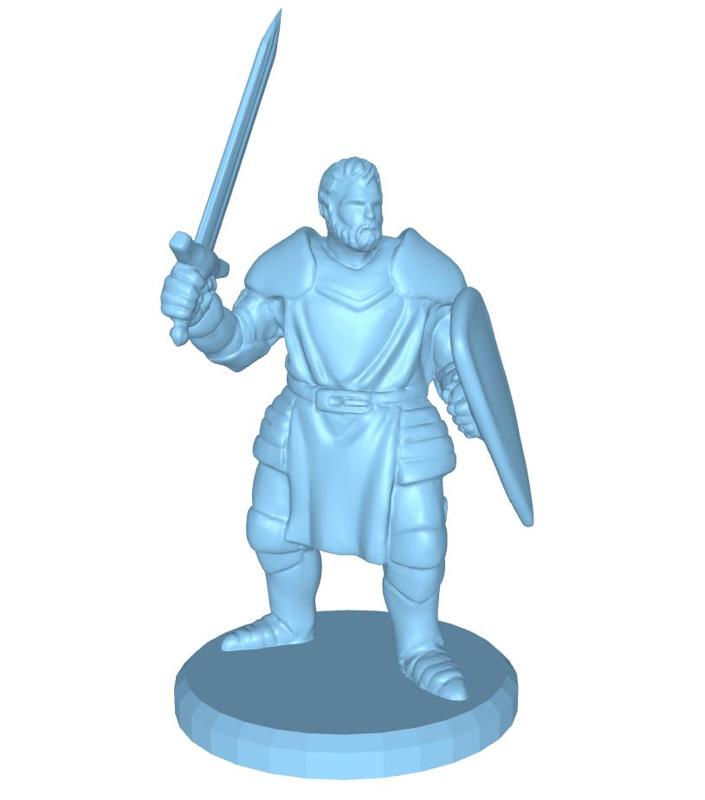 Medieval Man at Arms 32mm/Hombre de armas Medieval Man at Arms 32mm