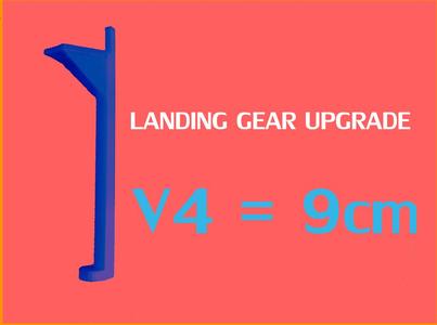 V4 DJI Phantom Landing Gear BUSTMOLD LEGS 9cm
