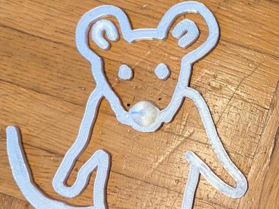 Drawn mouse