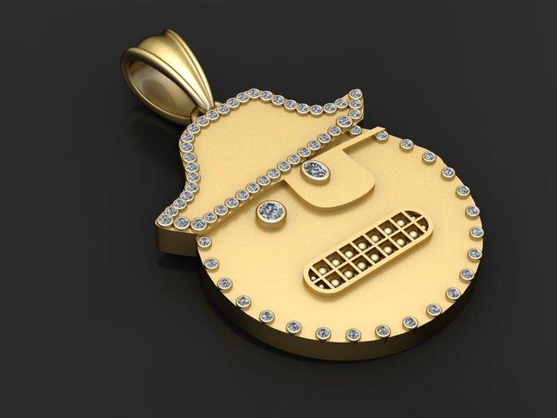 Find Cheap, Fashionable pendant  3d printable model