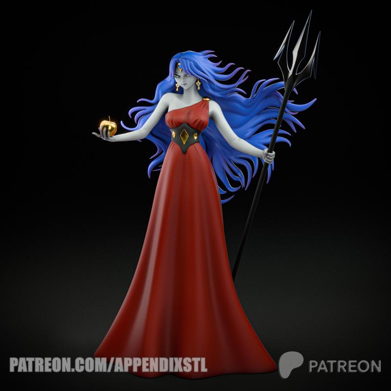 1:10 Scale Goddess Eris 3D printable File