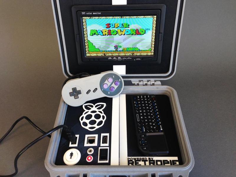Retro Pie Box - Portable Raspberry Pi Emulation Console ***OUTDATED VERSION***