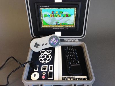 Retro Pie Box - Portable Raspberry Pi Emulation Console ***OUTDATED VERSION***