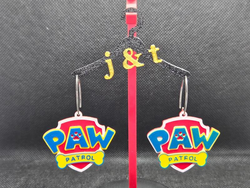 Paw Patrol earrings