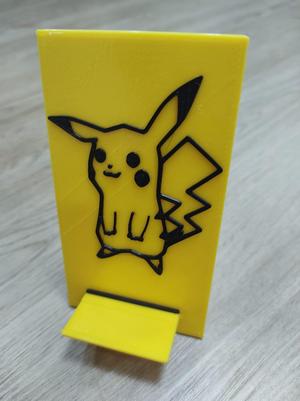SOPORTE CELULAR PIKACHU