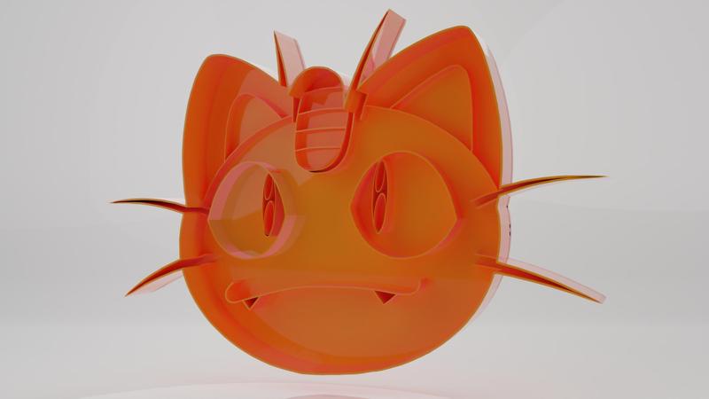 Cookie cutter Meowth Pokemon