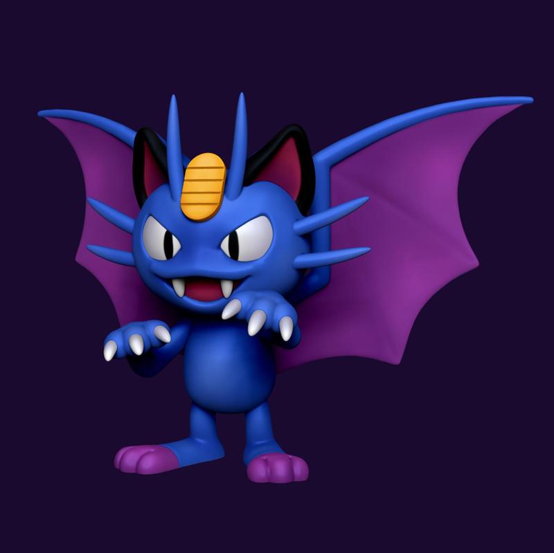 Golth (Meowth x Golbat)