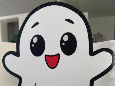 Lightbox friendly helloween ghost