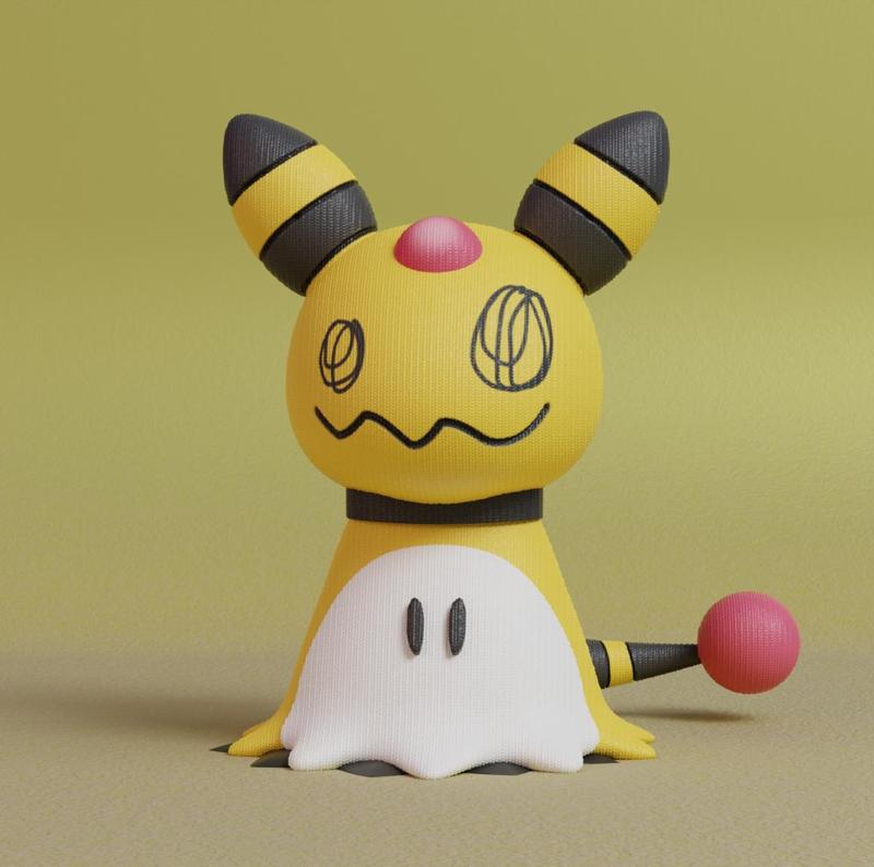 Pokemon - Mimikyu Ampharos
