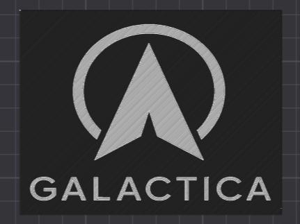 Galactica Logo - Alton Towers 