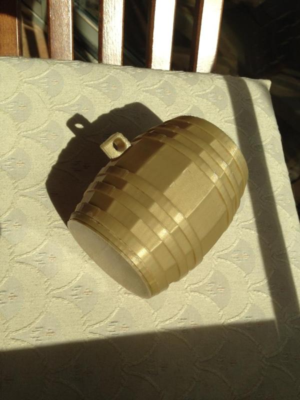 Brandy cask for a dog