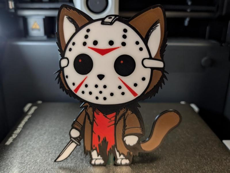 Jason Voorhees (Friday The 13th) Cat