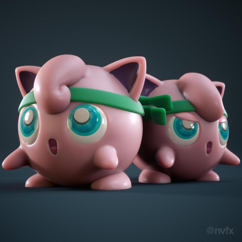 Jigglypuff (Headband) - Pokemon - SuperSmashBros Melee