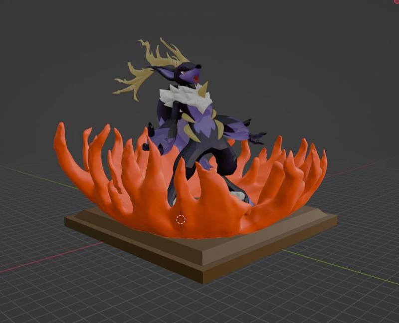 PalWorld Incineram Noct Diorama