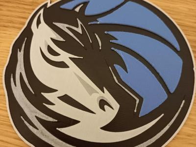 Dallas Mavericks HueForge