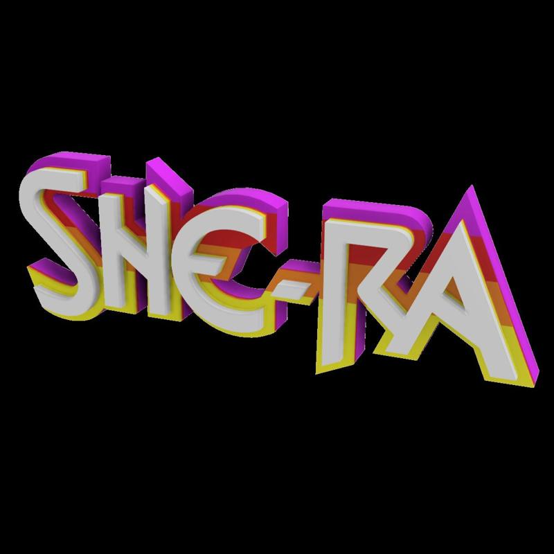 3D MULTICOLOR LOGO/SIGN - She-Ra