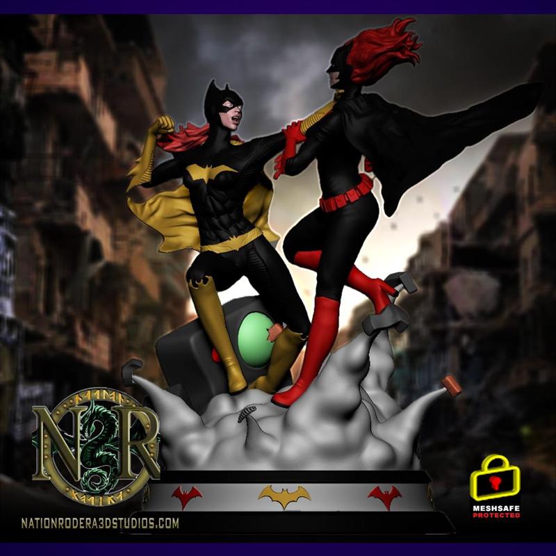 Batgirl vs Batwoman