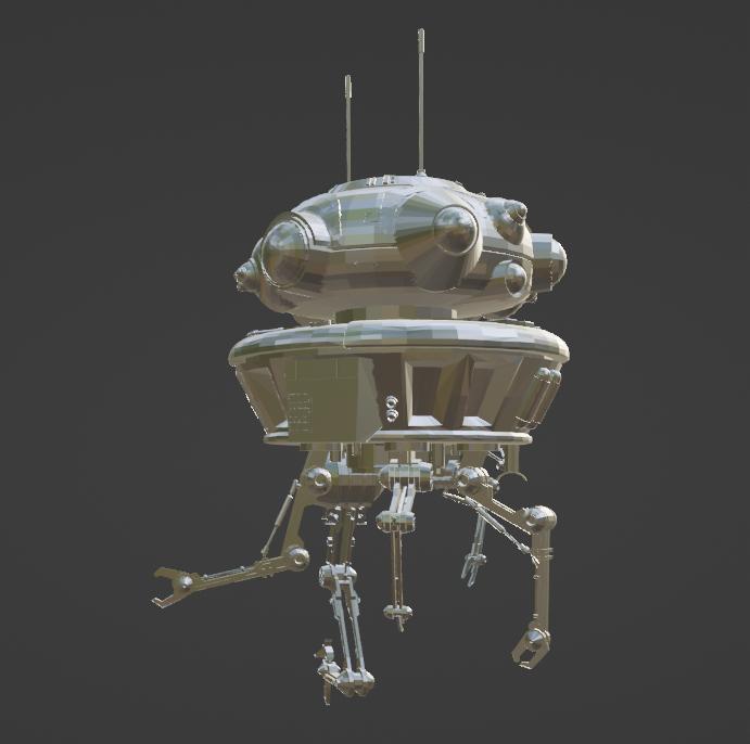 Star Wars: Episode 6 and 7 Probe Droid