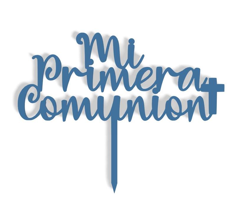 Mi primera comunión topper cake