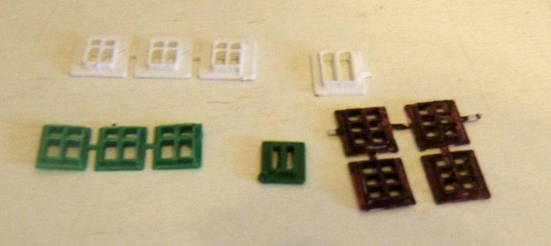 VARIOUS WINDOWS SCALE N 1/160