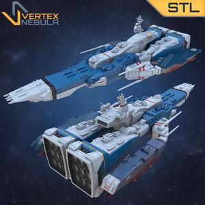 STF-1 Starcross (TV Version) 1/3000 Scale