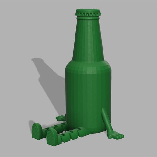 Beer Buddy Beer Bottle Buddy Articulated Legs