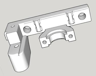 Reach3D E3Dv6 & BLTouch Hot End Mount