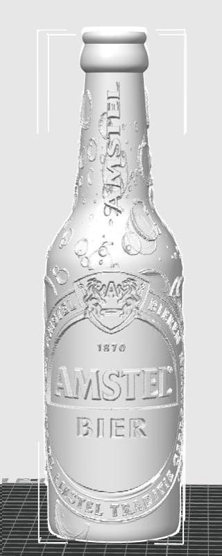 Amstel Bottle lithophane V2