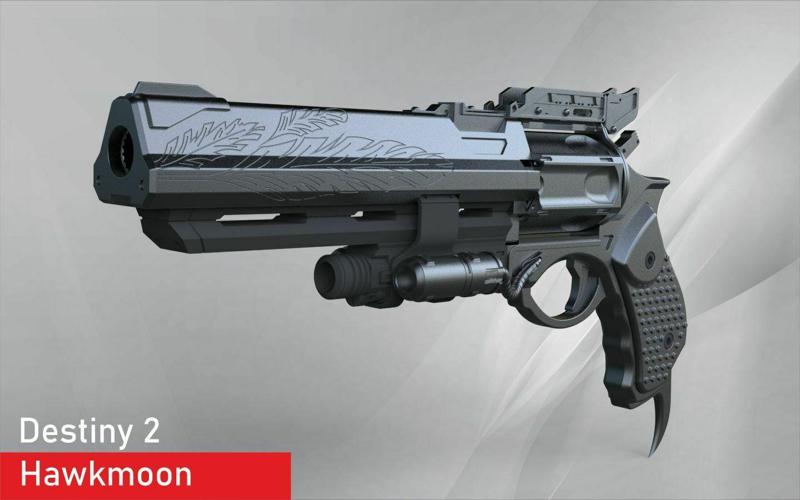 Destiny 2 - Hawkmoon exotic handcannon