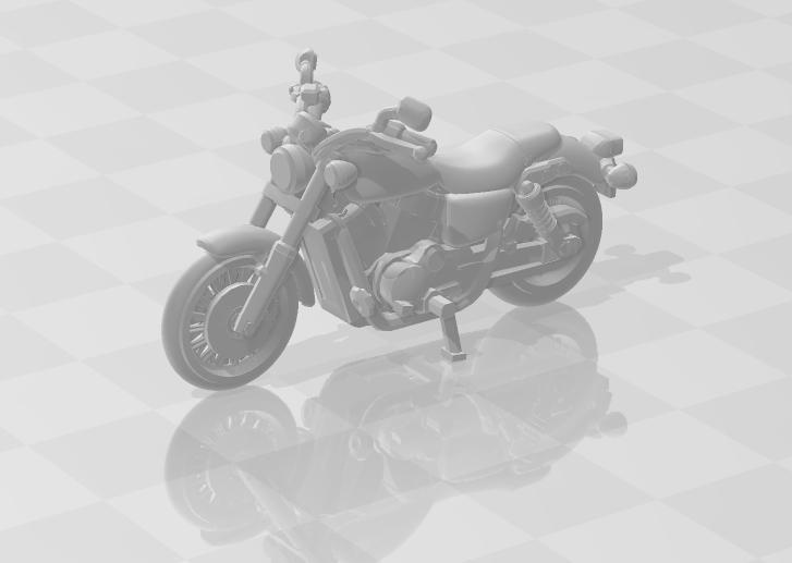 shadow bike 1/64