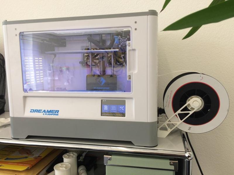 External 1kg filament holder flashforge dreamer