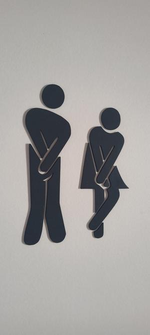 Logo for toilet