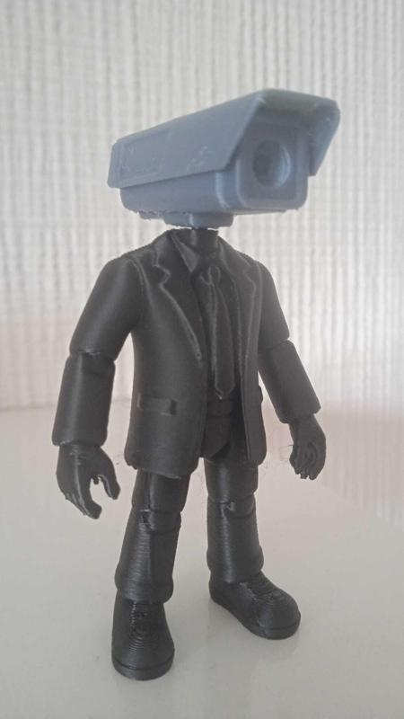 MAN CAMERA SKIBIDI TOILET