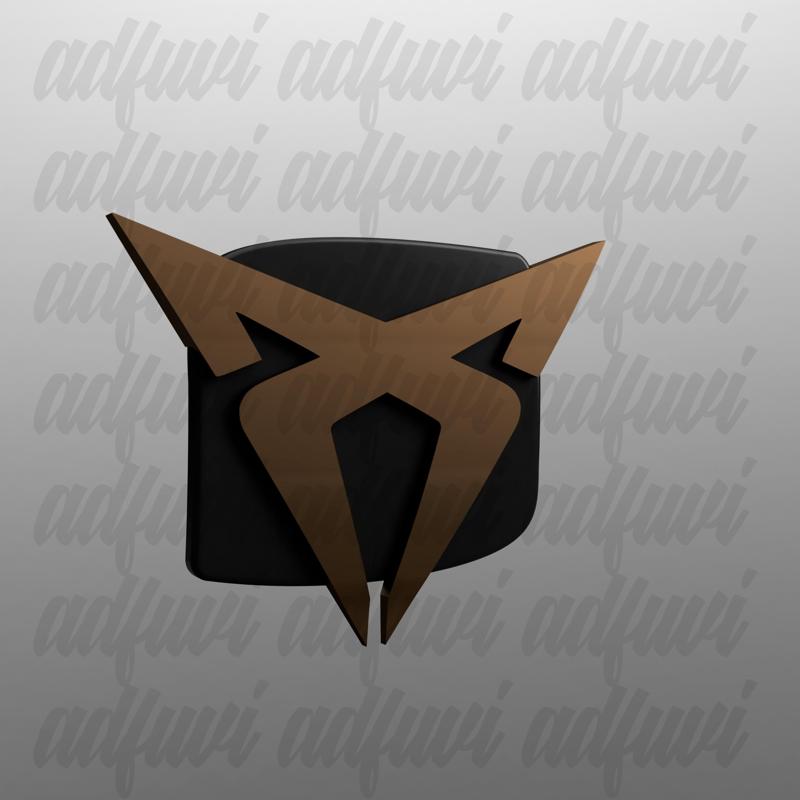 Front cupra logo // front cupra logo || LEON 2 || ALTEA || TOLEDO 3 || ALTEA FREETRACK.