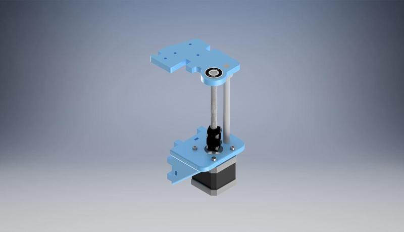 Geeetech z-axes top and bottom mount
