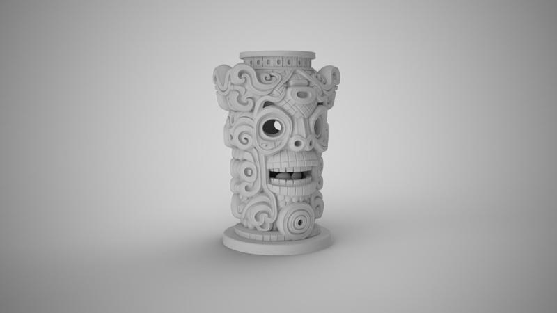 Totem Pen Holder
