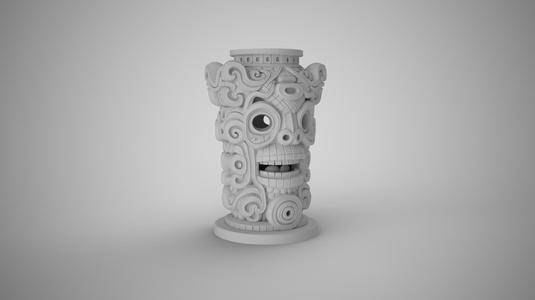 Totem Pen Holder