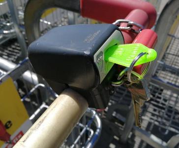 Shopping Cart Token (buckle plug) for Denmark