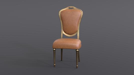 Banquet Chair 3D Model