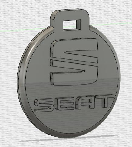 Pendentif porte clé Seat / Seat Key ring ornement