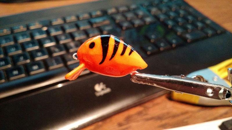 Mini Trout/Perch Lure Low Poly