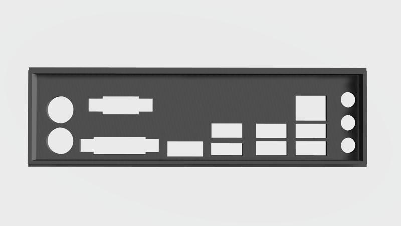 Espelho Placa Mãe Asus B450m Gaming BR