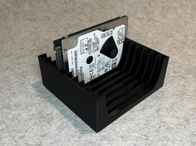 Storage box holder for 10x 2,5" HDD drive