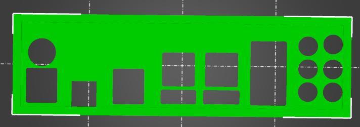 IO Shield for Asus M5A99X Evo R2.0 motherboard