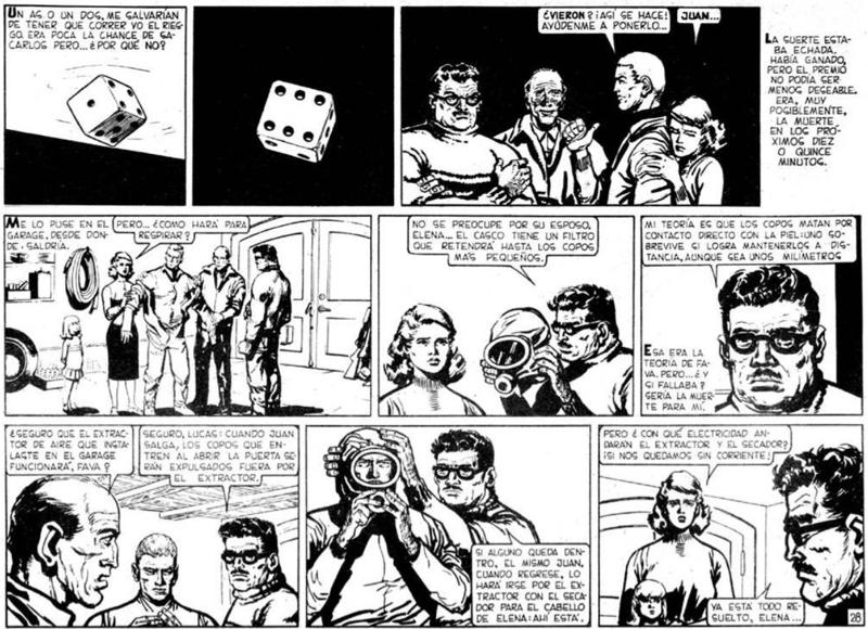 Litofania 2 Comic Book El Eternauta