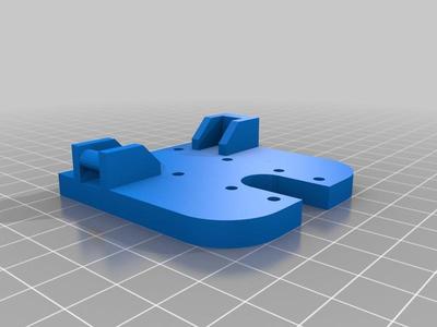 A2 Linear rail mount and E3d x tensioner and endstop kit