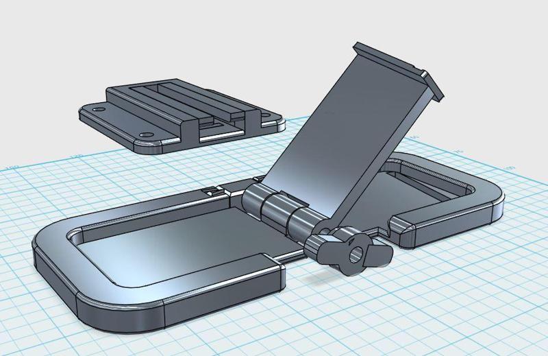 Foldable tablet holder for Mavic Pro
